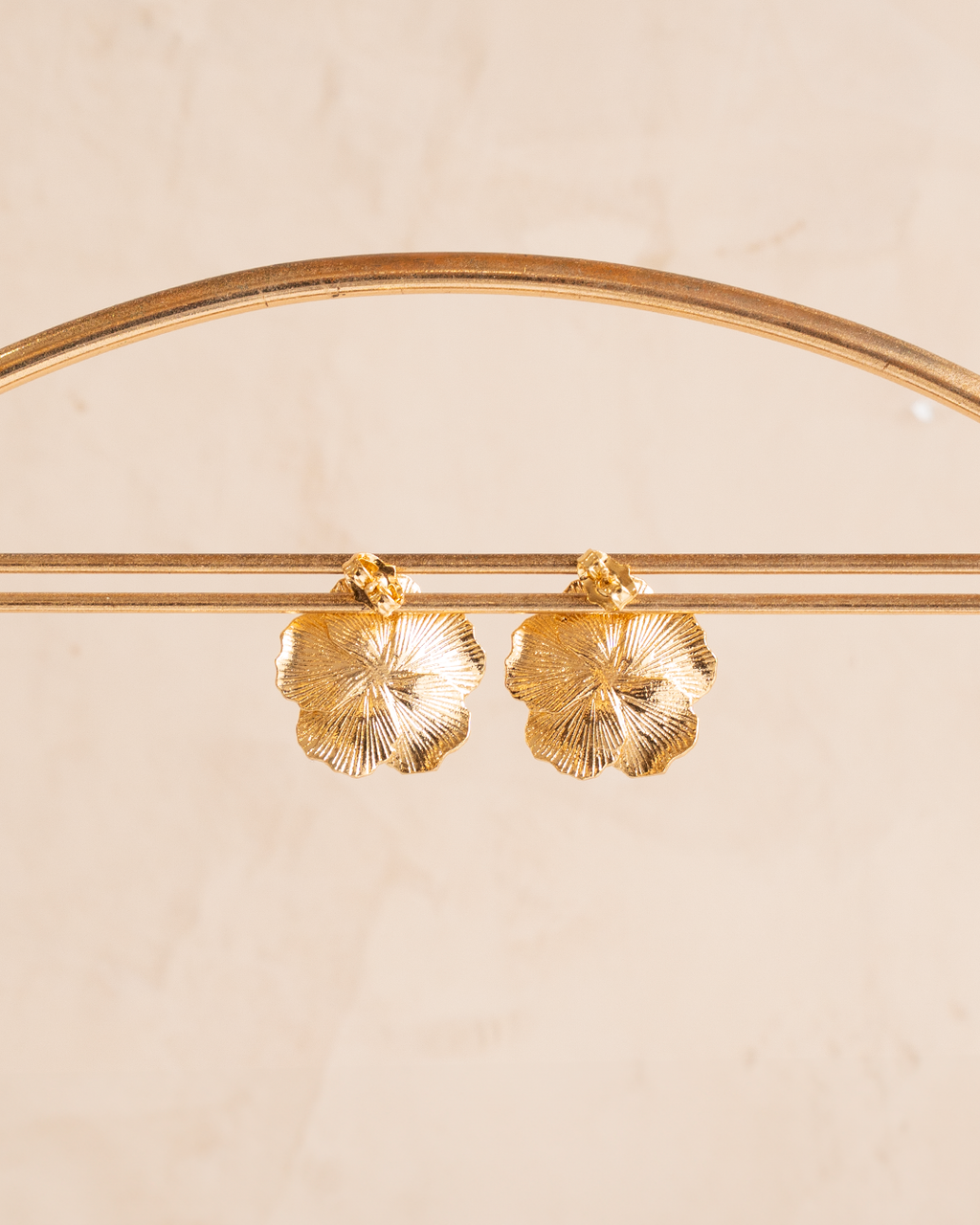 Arete Flor Perla