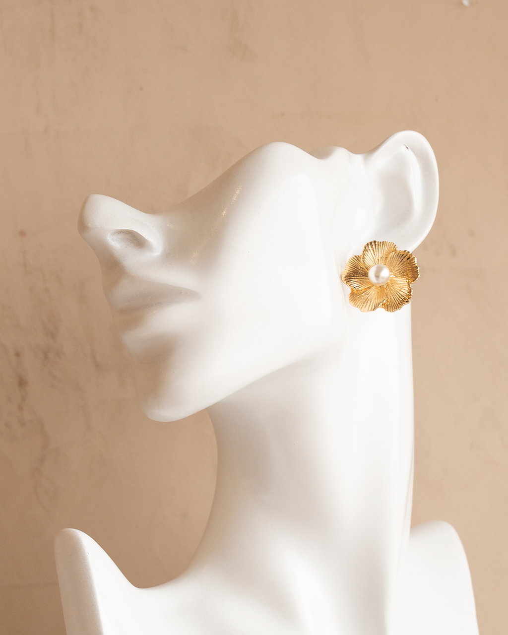Arete Flor Perla
