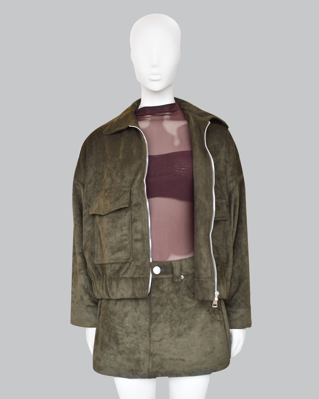 Casaca Suede Patty