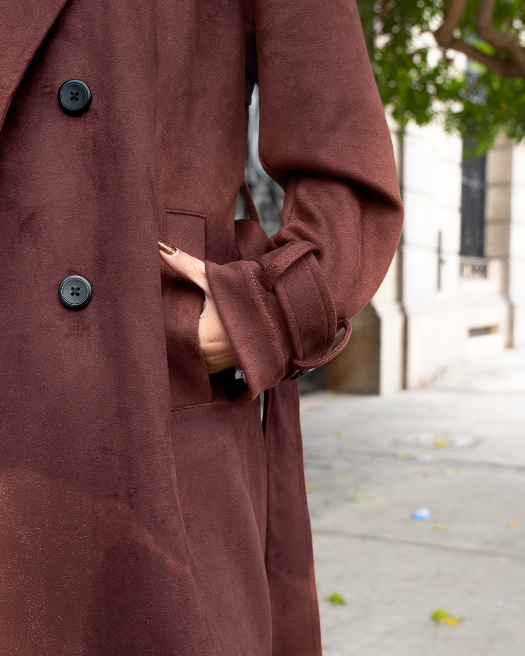 Trench Suede Gabriela