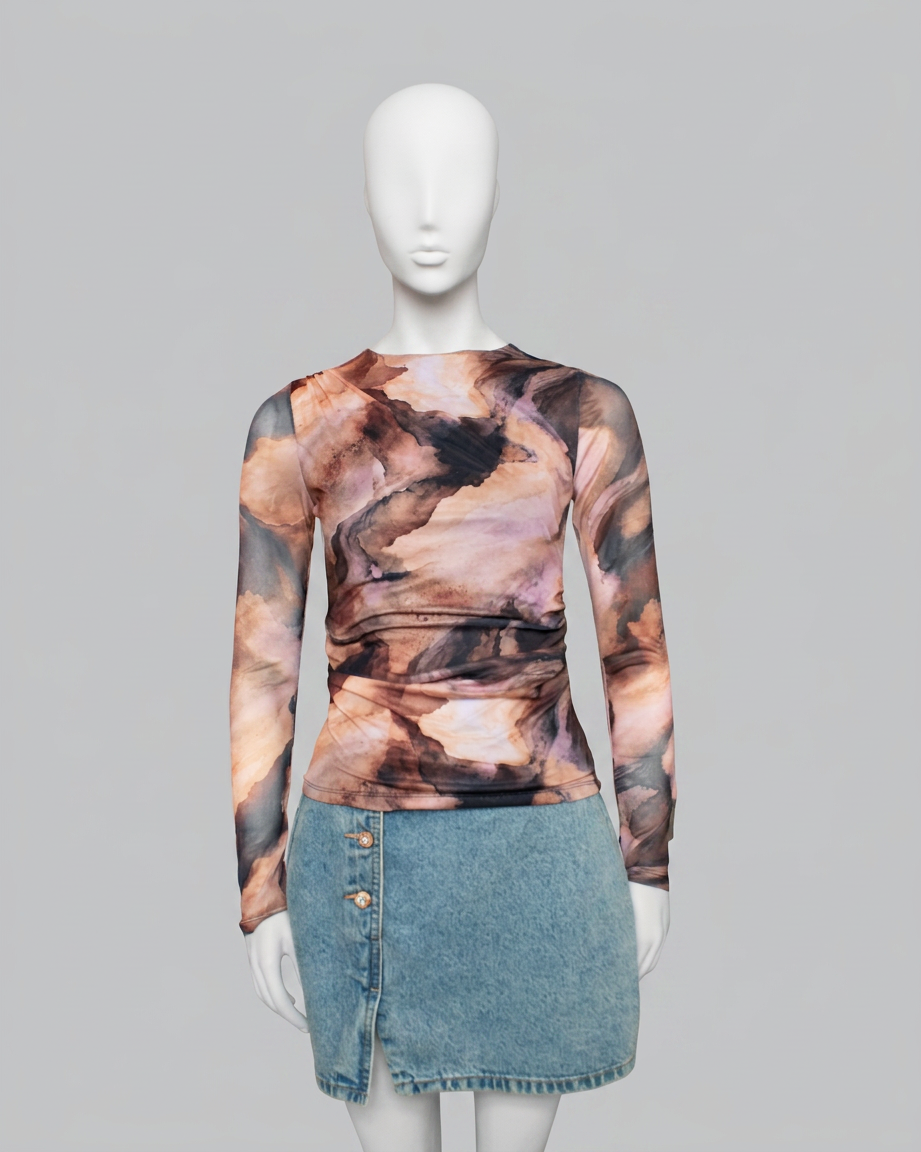 Top Gabriela tie-dye