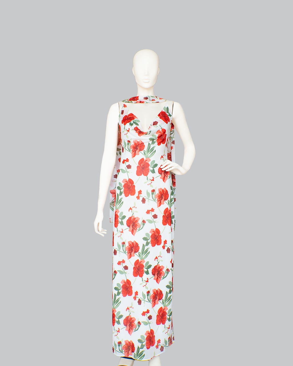 Vestido Mia con Bufanda