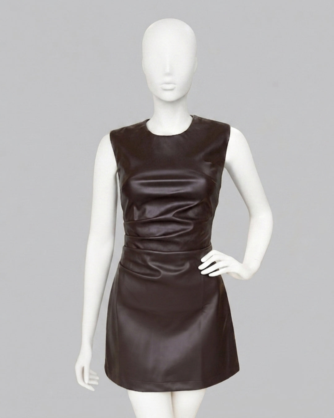 Vestido Cuerina Mirella