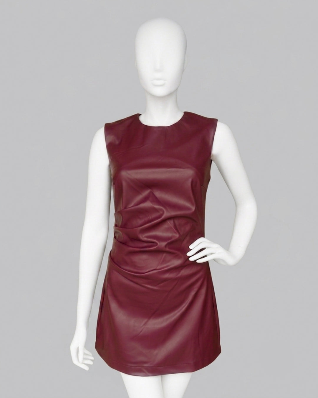 Vestido Cuerina Mirella