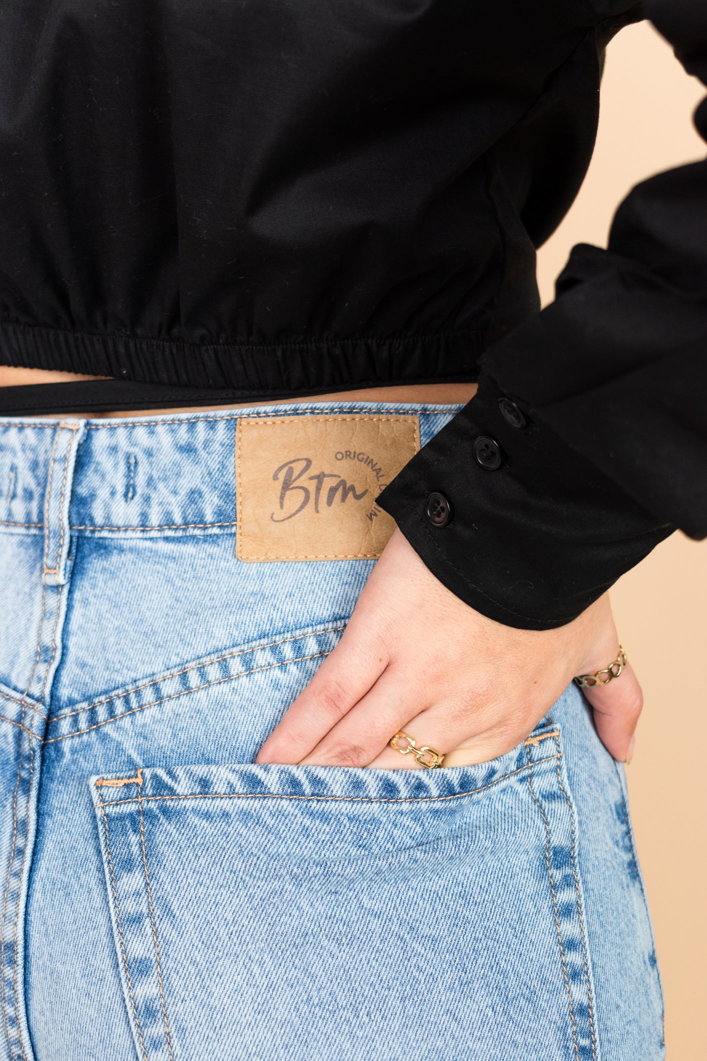 Pantalón jean Baggy Classic Rasgado